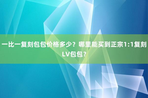 一比一复刻包包价格多少？哪里能买到正宗1:1复刻LV包包？
