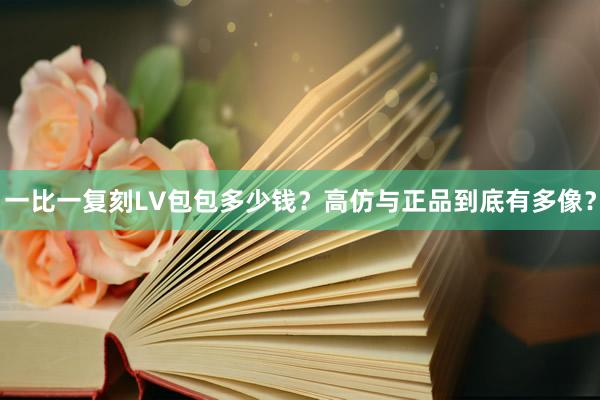 一比一复刻LV包包多少钱？高仿与正品到底有多像？