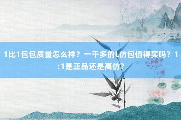 1比1包包质量怎么样？一千多的L仿包值得买吗？1:1是正品还是高仿？