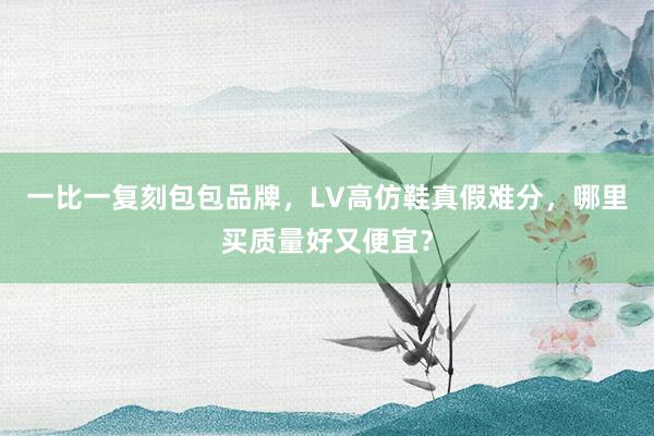 一比一复刻包包品牌，LV高仿鞋真假难分，哪里买质量好又便宜？
