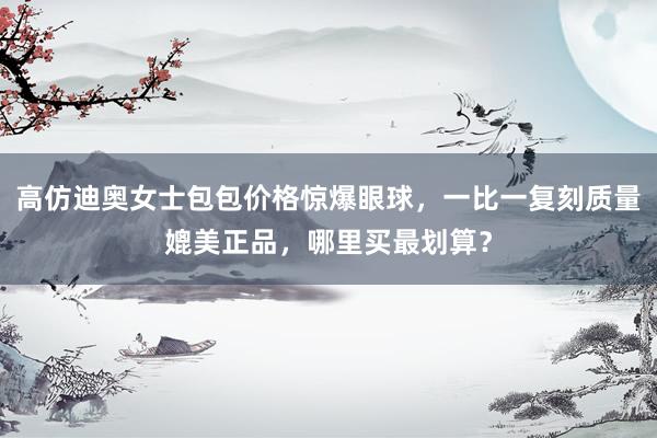 高仿迪奥女士包包价格惊爆眼球，一比一复刻质量媲美正品，哪里买最划算？